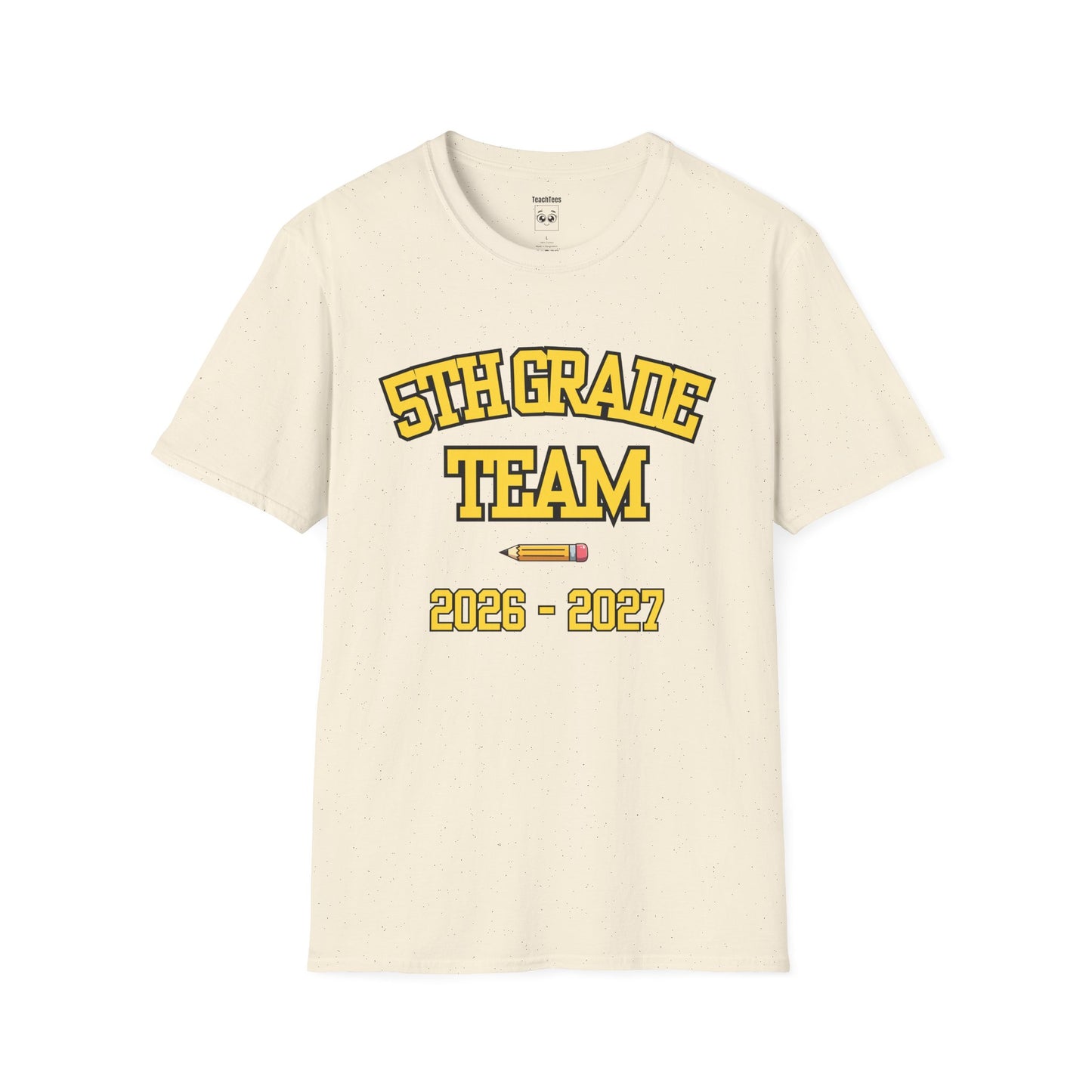 5th Grade Team 2026-2027 Yellow Tee