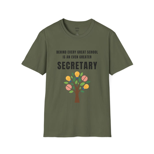 Secretary Appreciation Tree Tee