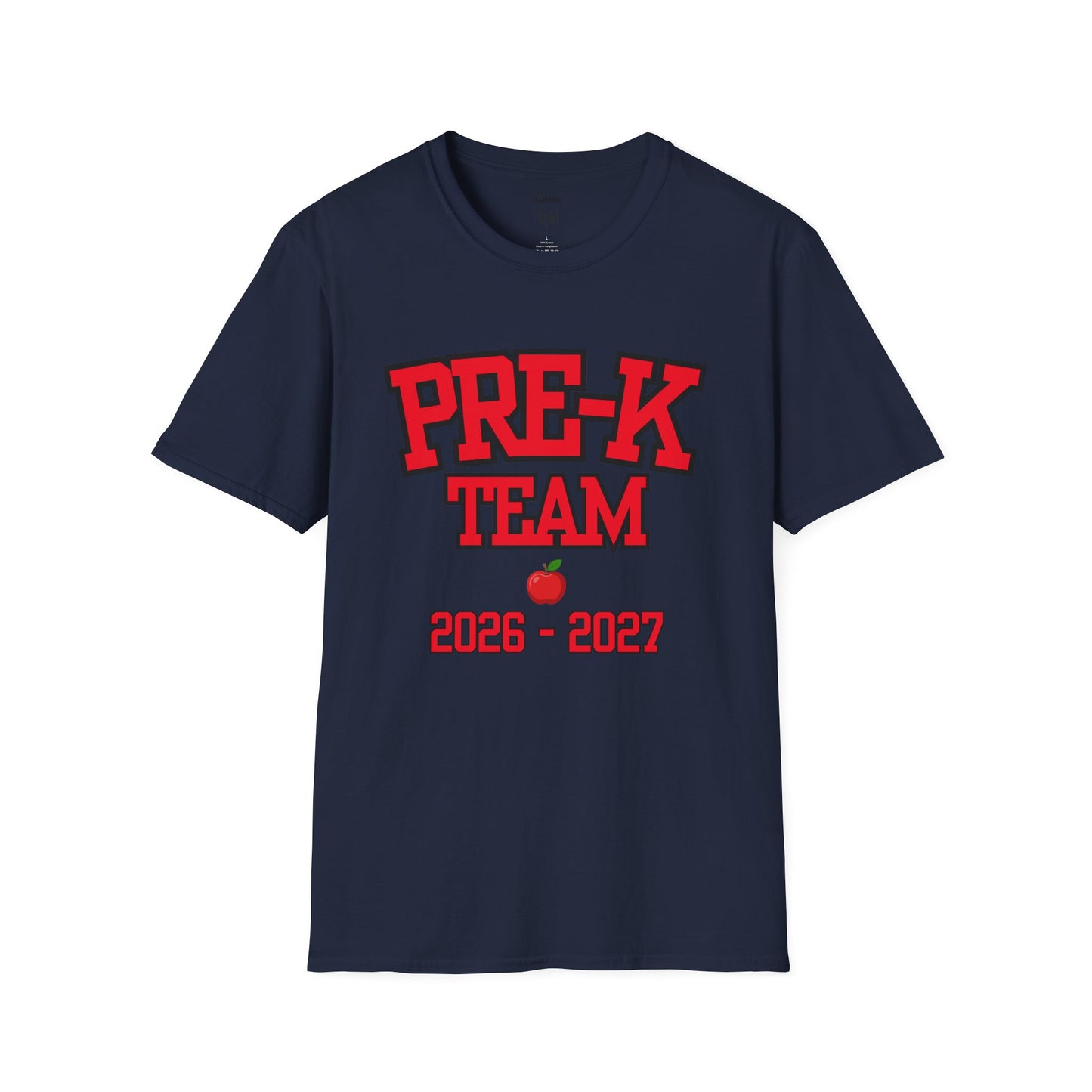 Pre-K Team 2026–2027 Red Tee