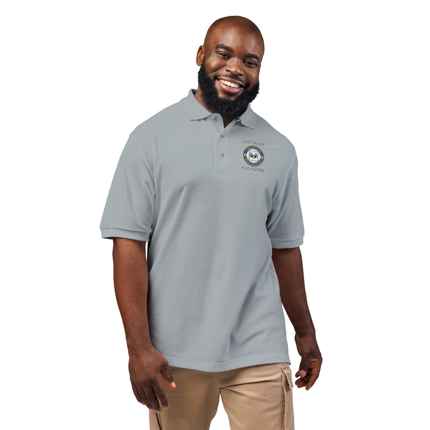 Customizable Embroidered Adult Polo Shirt
