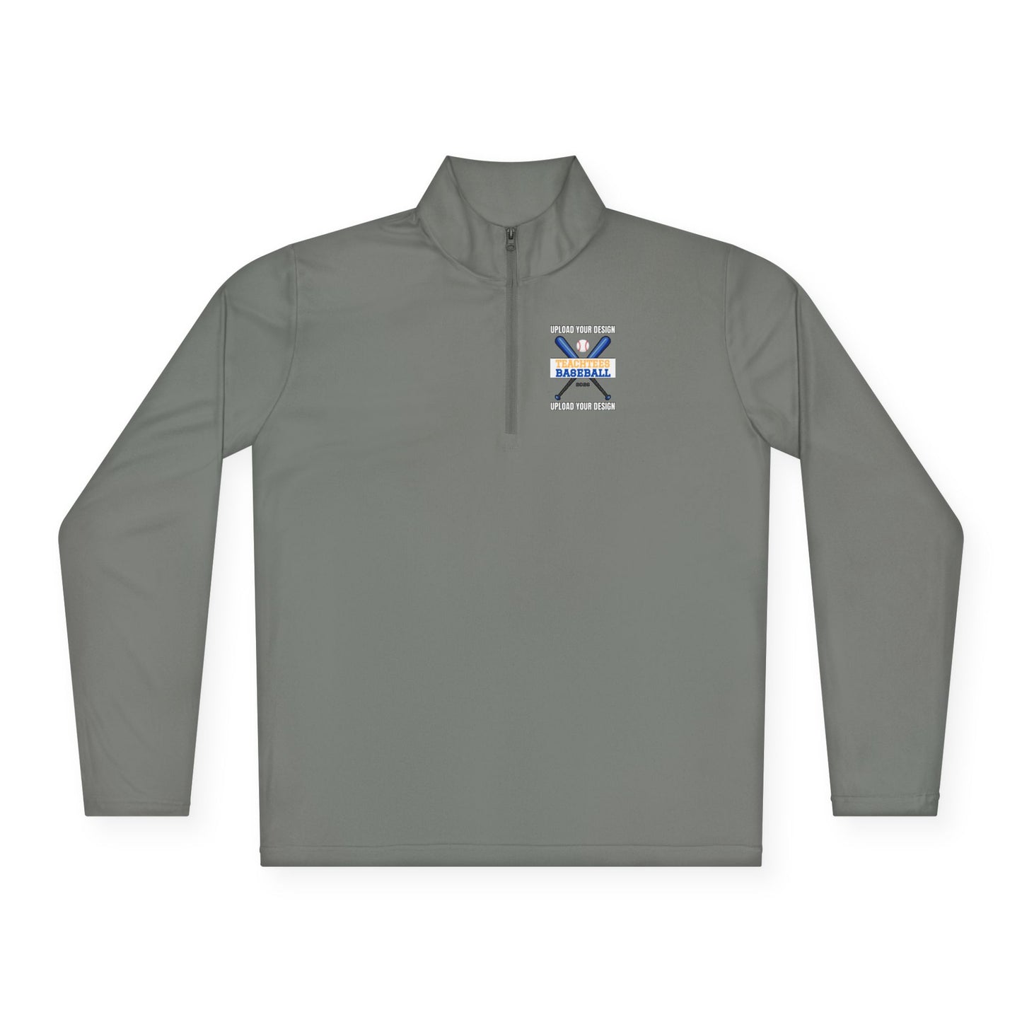 Customizable Adult Quarter-Zip Pullover