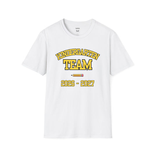Kindergarten Team 2026–2027 Yellow Tee