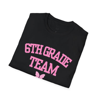 6th Grade Team 2026–2027 Pink Tee