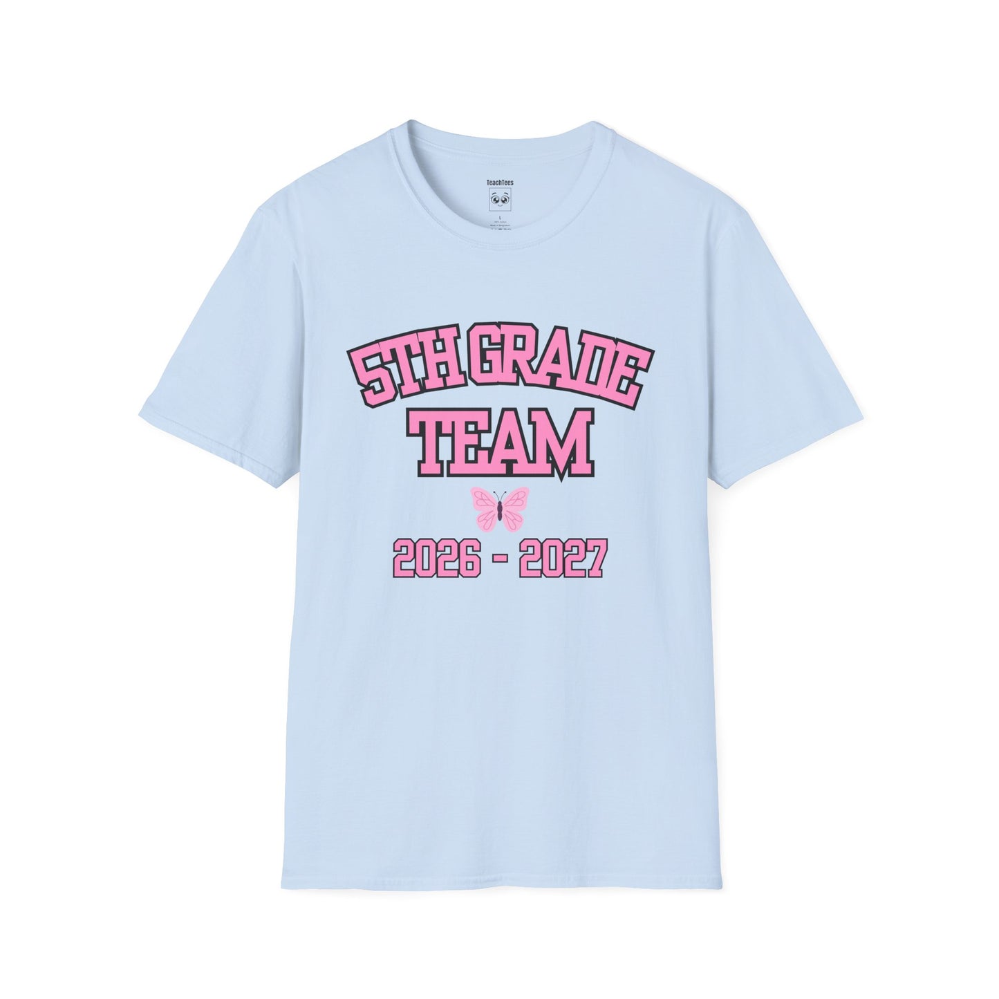 5th Grade Team 2026–2027 Pink Tee