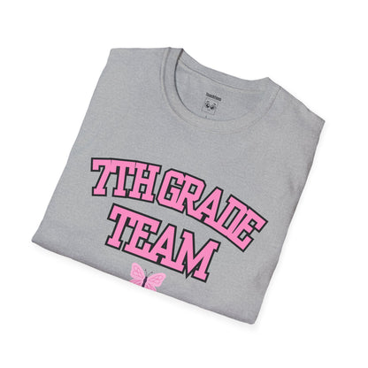 7th Grade Team 2026–2027 Pink Tee