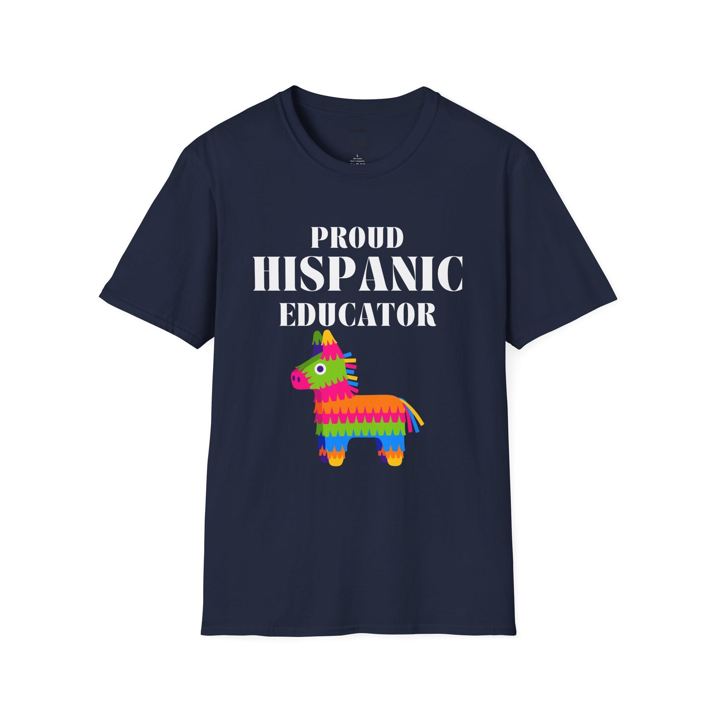 Proud Hispanic Educator Dark Tee 2