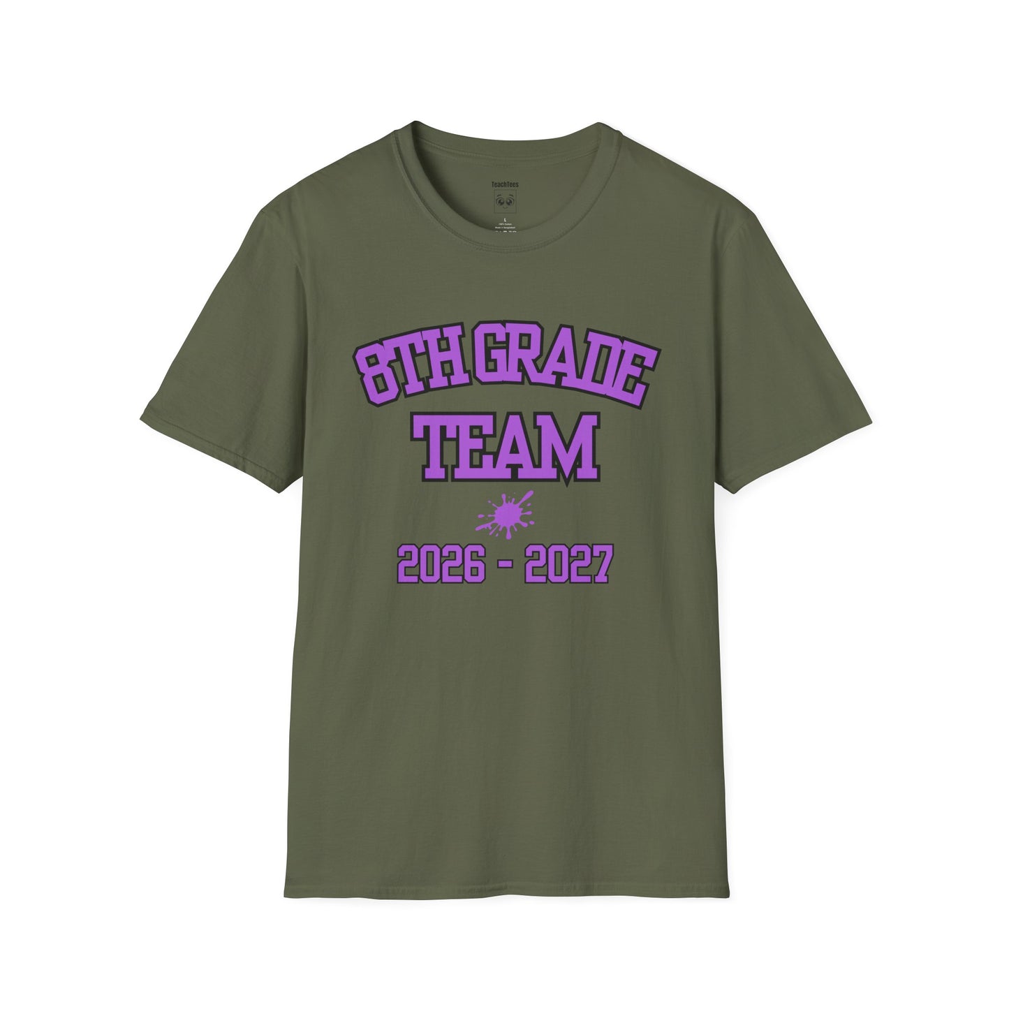 8th Grade Team 2026–2027 Purple Tee