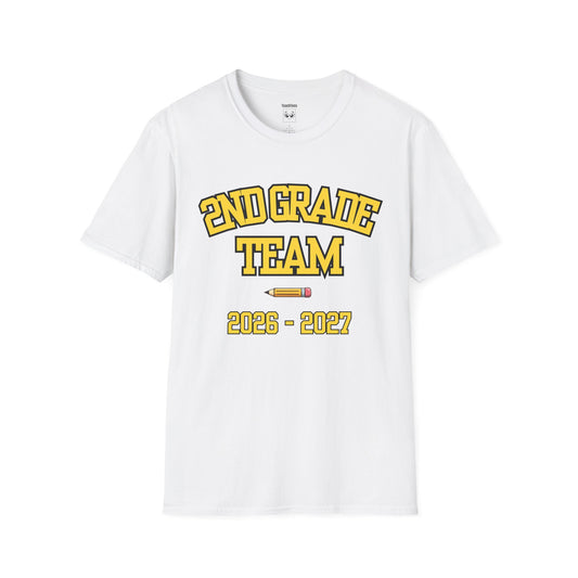 2nd Grade Team 2026–2027 Yellow Tee
