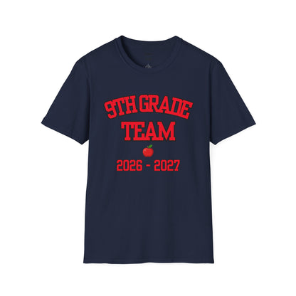9th Grade Team 2026–2027 Red Tee