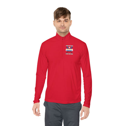 Customizable Adult Quarter-Zip Pullover