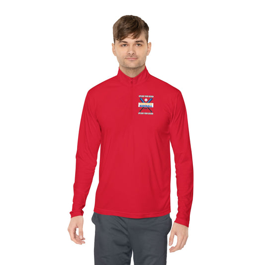 Customizable Adult Quarter-Zip Pullover