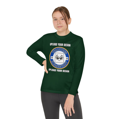 Customizable Long Sleeve Youth Tee