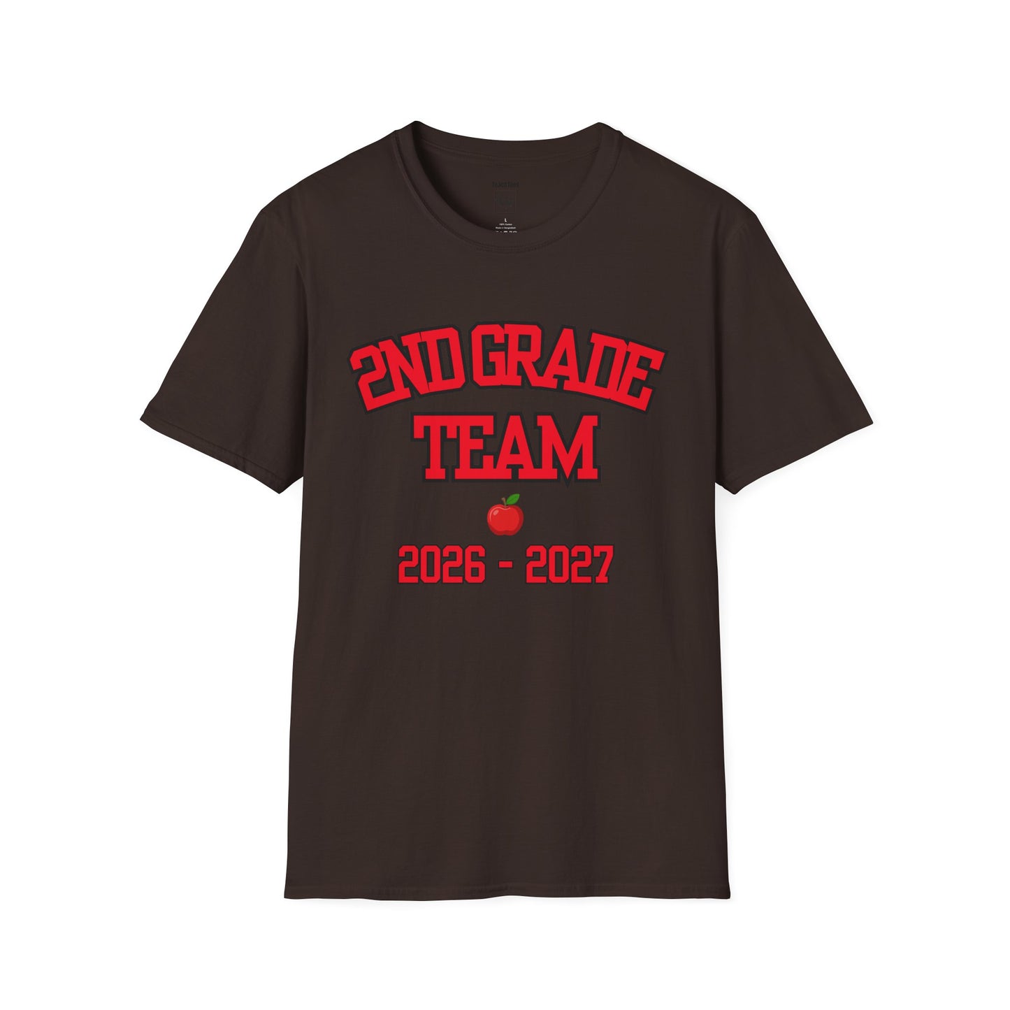 2nd Grade Team 2026-2027 Red Tee