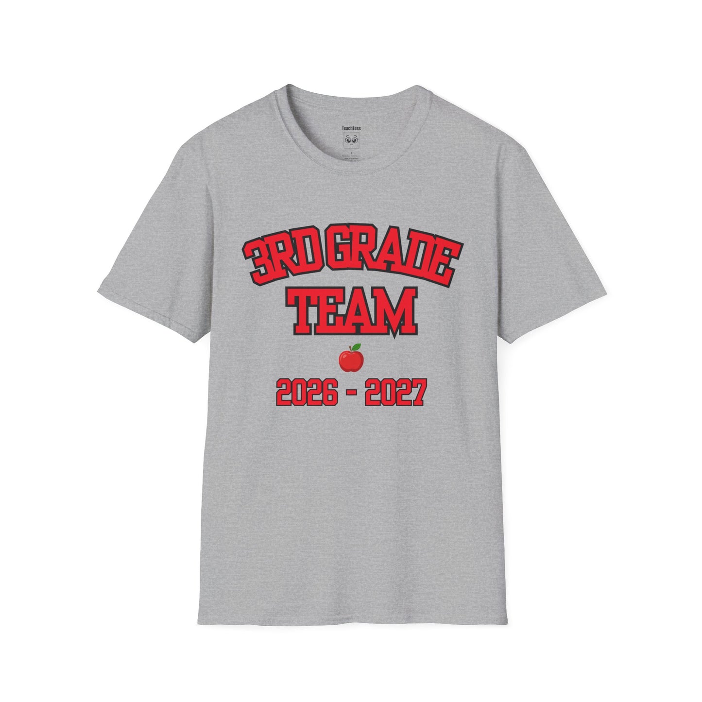 3rd Grade Team 2026–2027 Red Tee
