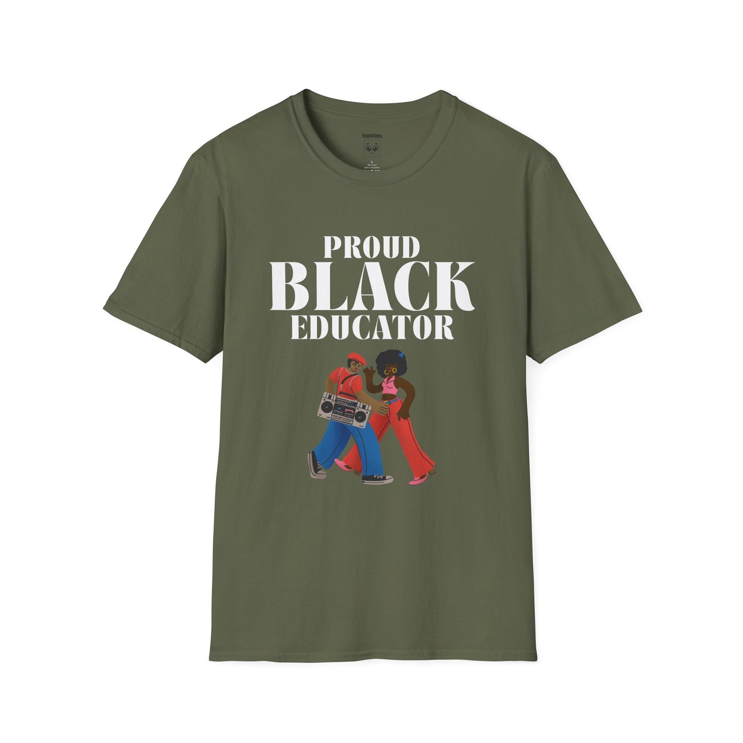 Proud Black Educator Dark Tee 2