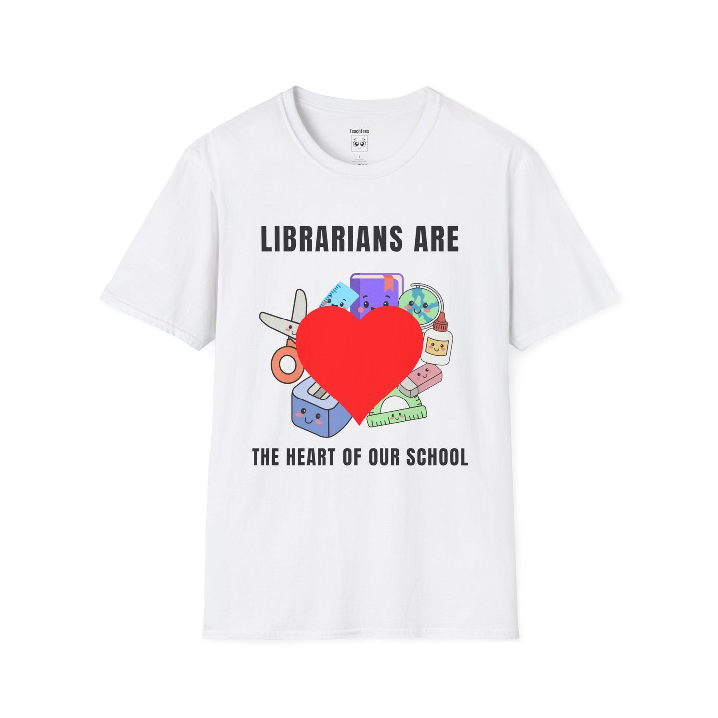 Librarian Appreciation Heart Tee