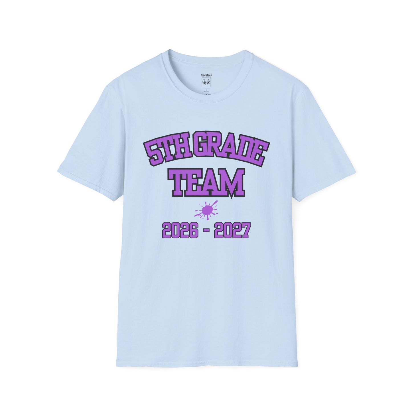 5th Grade Team 2026–2027 Purple Tee