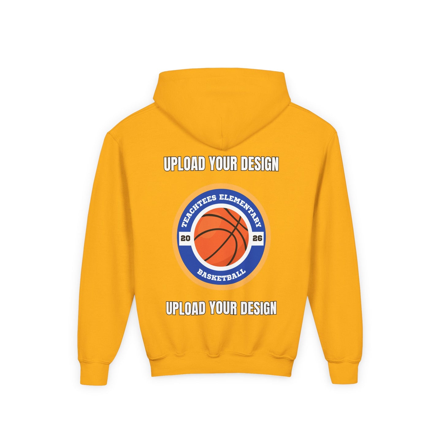 Customizable Youth Pullover Hoodie