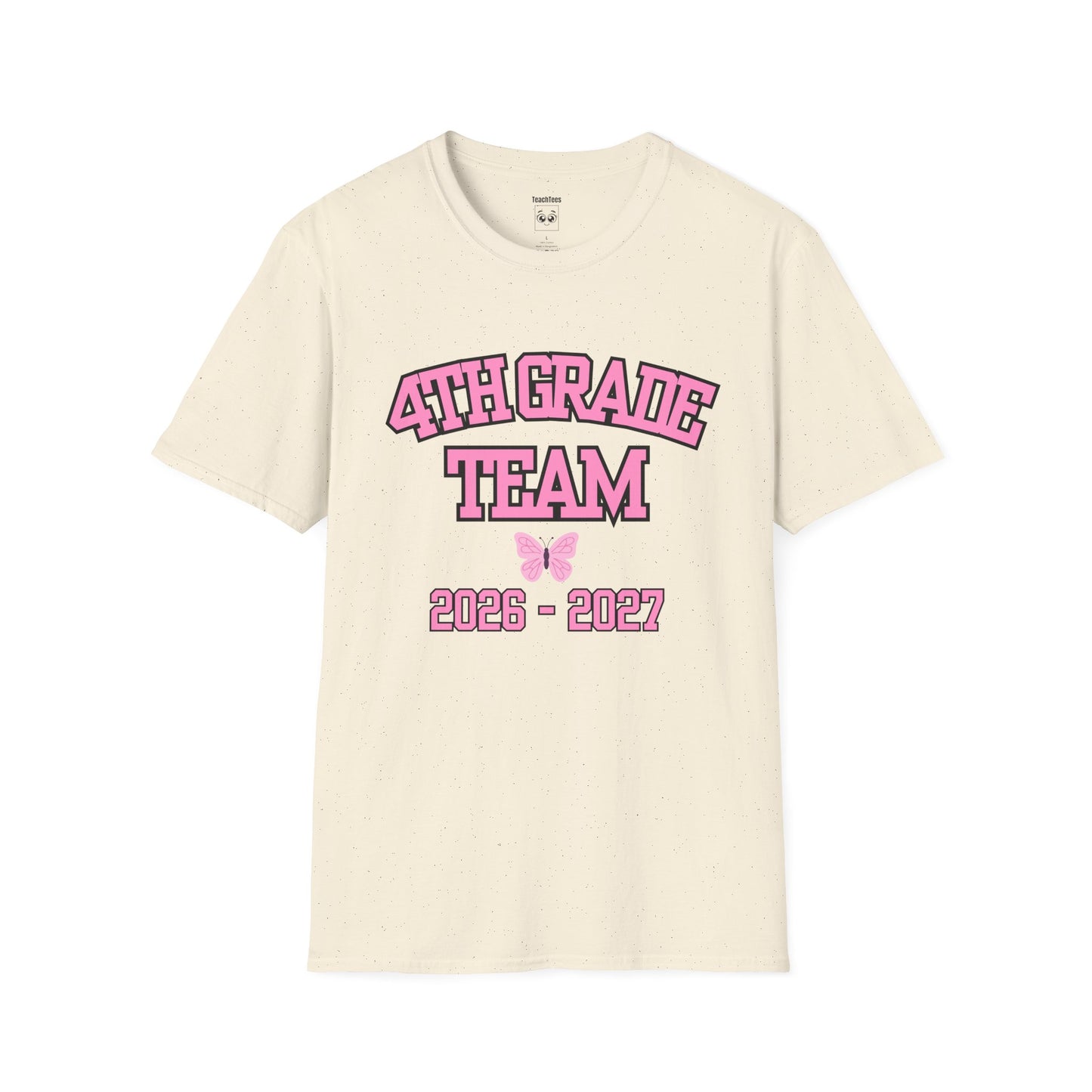 4th Grade Team 2026–2027 Pink Tee