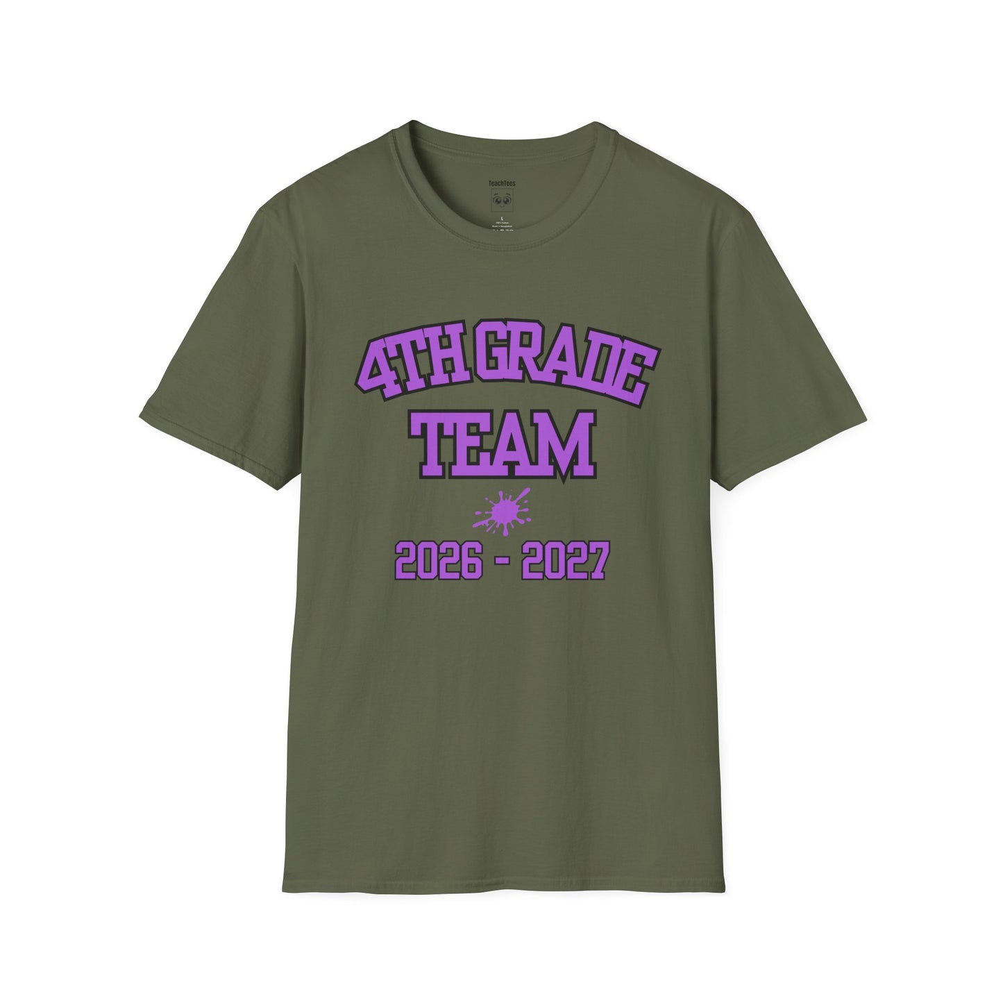 4th Grade Team 2026–2027 Purple Tee