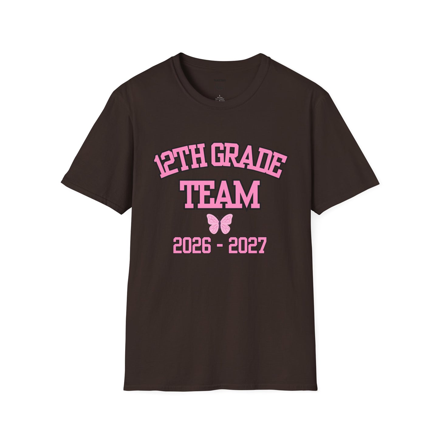 12th Grade Team 2026–2027 Pink Tee