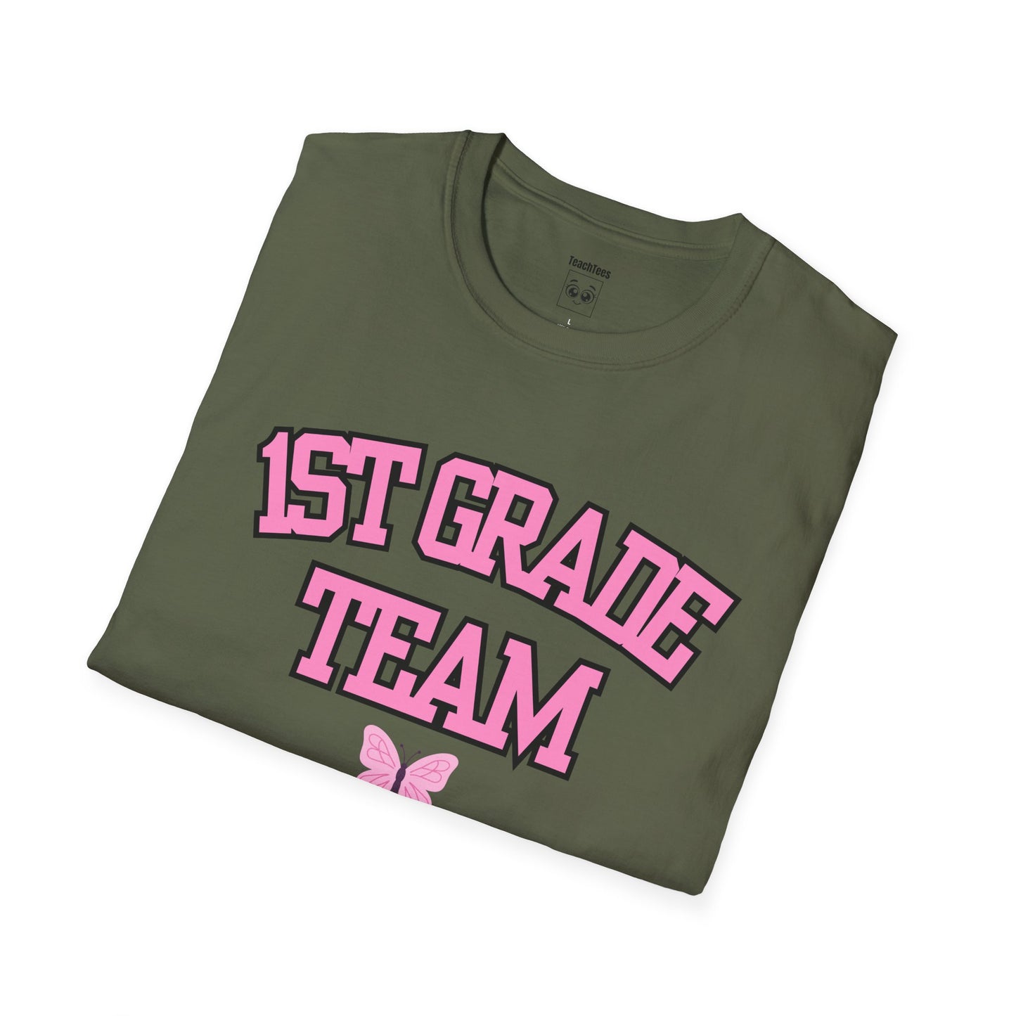 1st Grade Team 2026-2027 Pink Tee