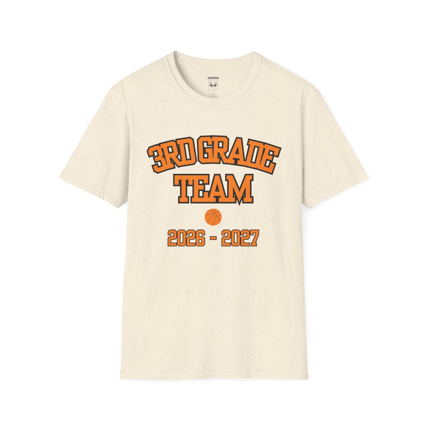 3rd Grade Team 2026–2027 Orange Tee