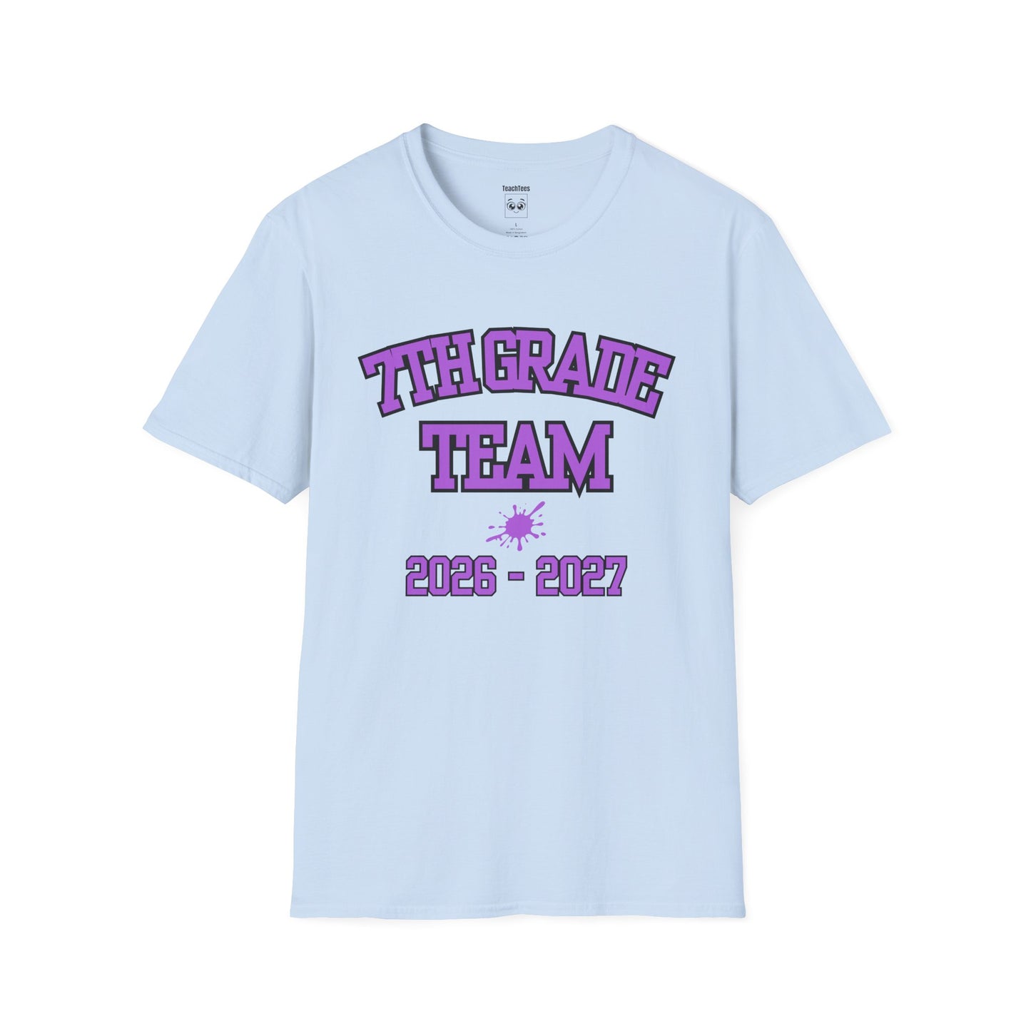 7th Grade Team 2026-2027 Purple Tee