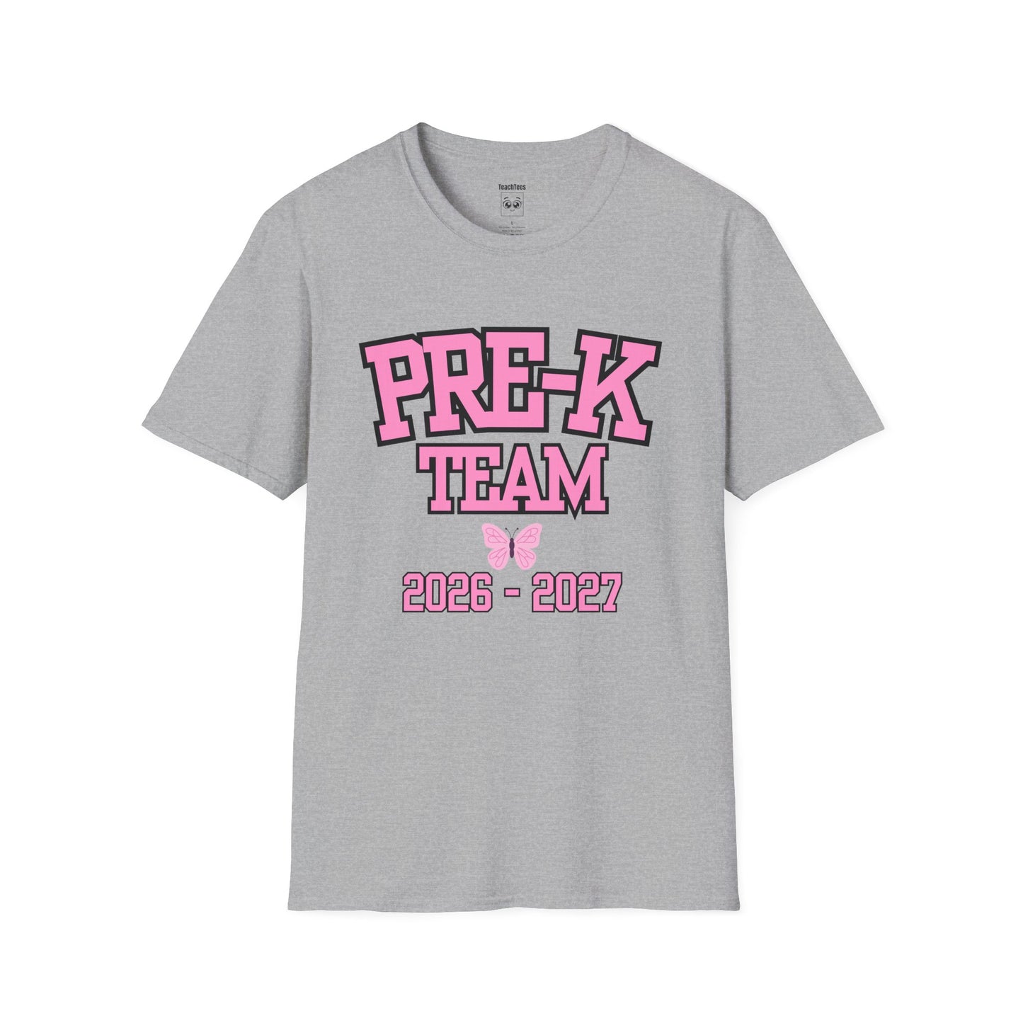 Pre-K Team 2026–2027 Pink Tee