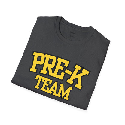 Pre-K Team 2026–2027 Yellow Tee