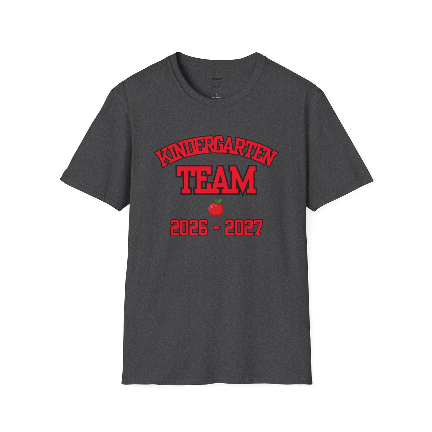 Kindergarten Team 2026–2027 Red Tee