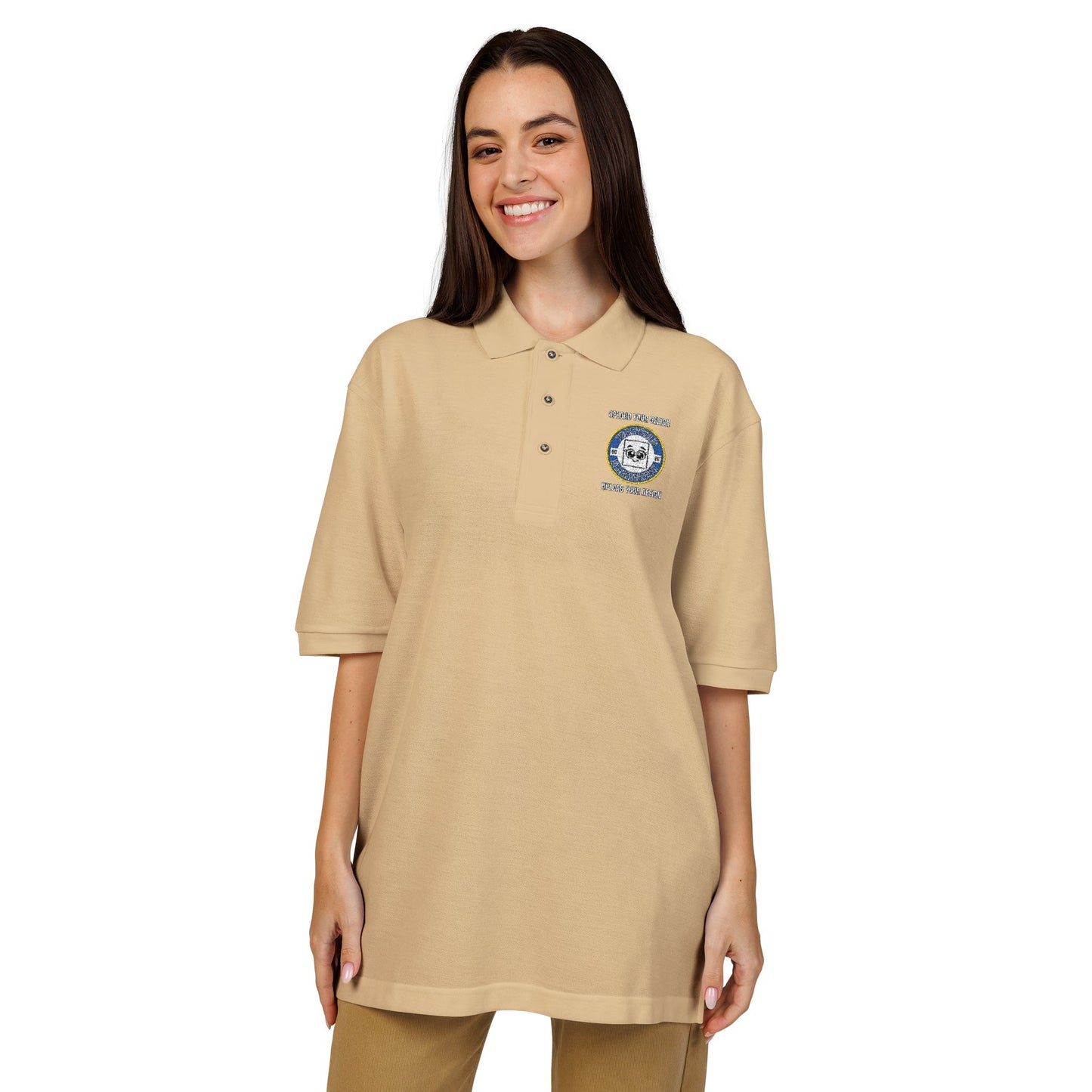 Customizable Embroidered Adult Polo Shirt