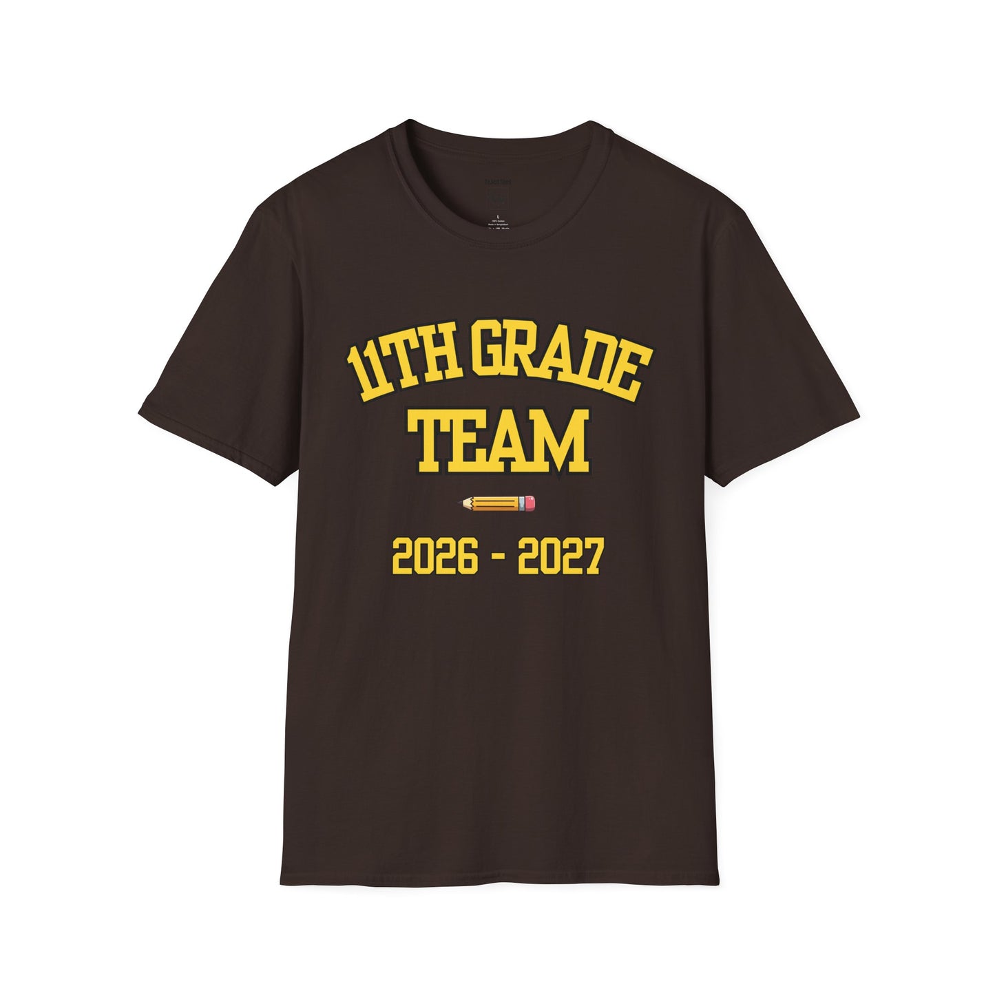 11th Grade Team 2026-2027 Yellow Tee