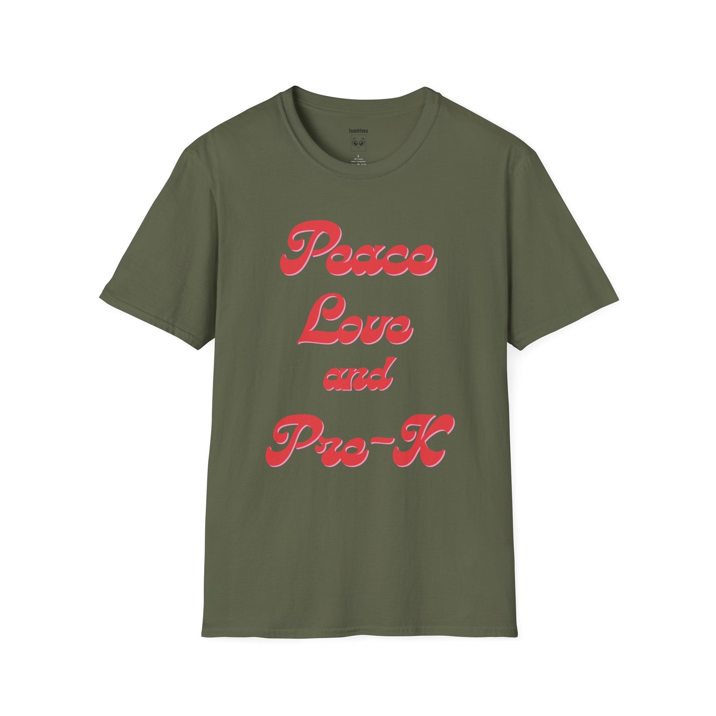Peace Love and Pre-K Tee
