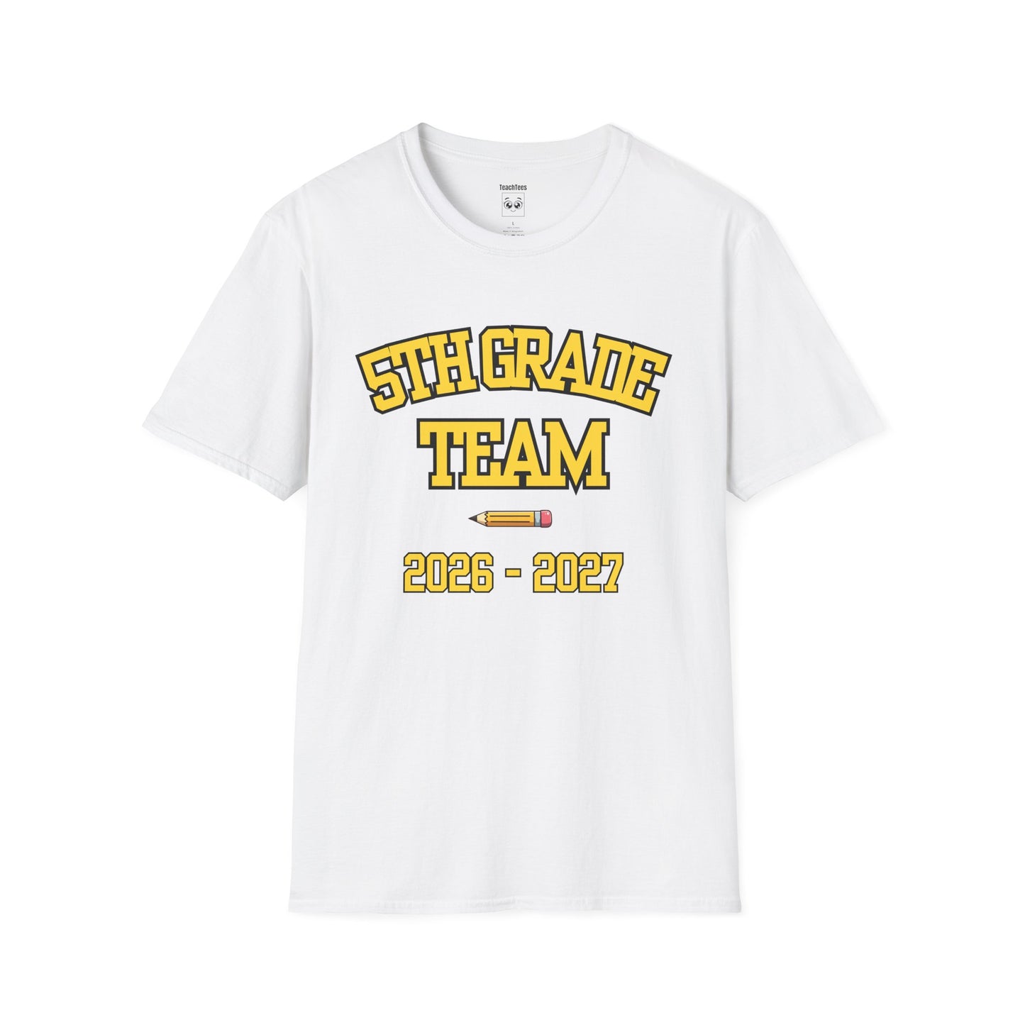 5th Grade Team 2026-2027 Yellow Tee