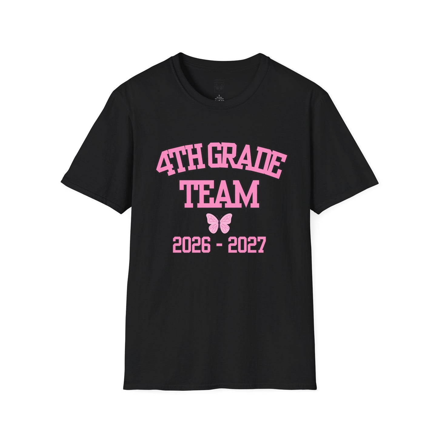 4th Grade Team 2026–2027 Pink Tee