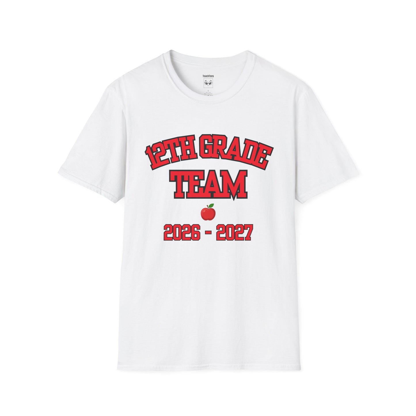 12th Grade Team 2026-2027 Red Tee