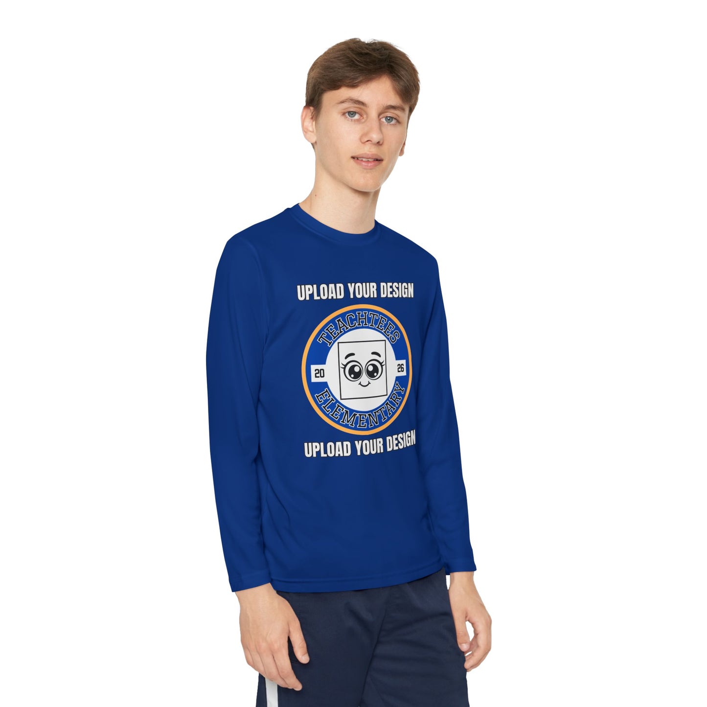 Customizable Long Sleeve Youth Tee