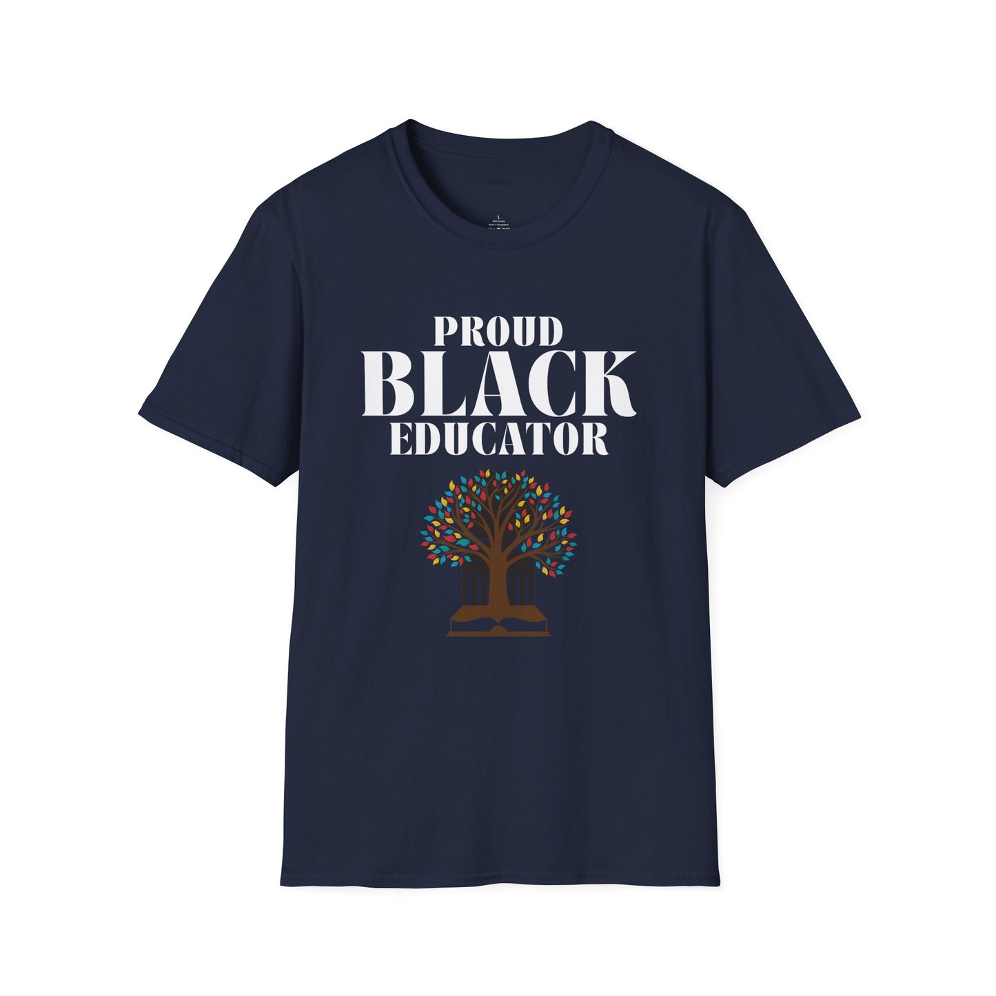 Proud Black Educator Dark Tee 4