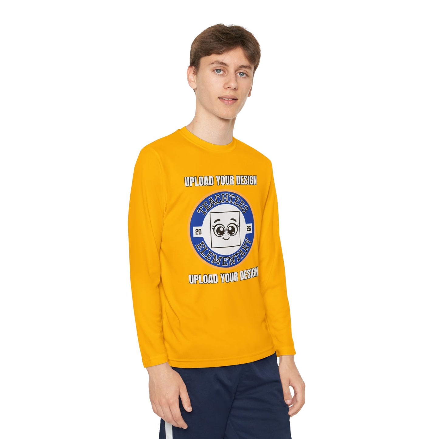 Customizable Long Sleeve Youth Tee