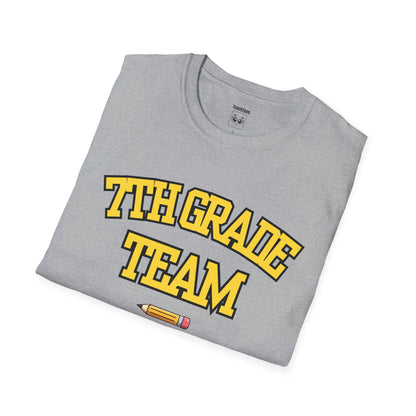 7th Grade Team 2026–2027 Yellow Tee