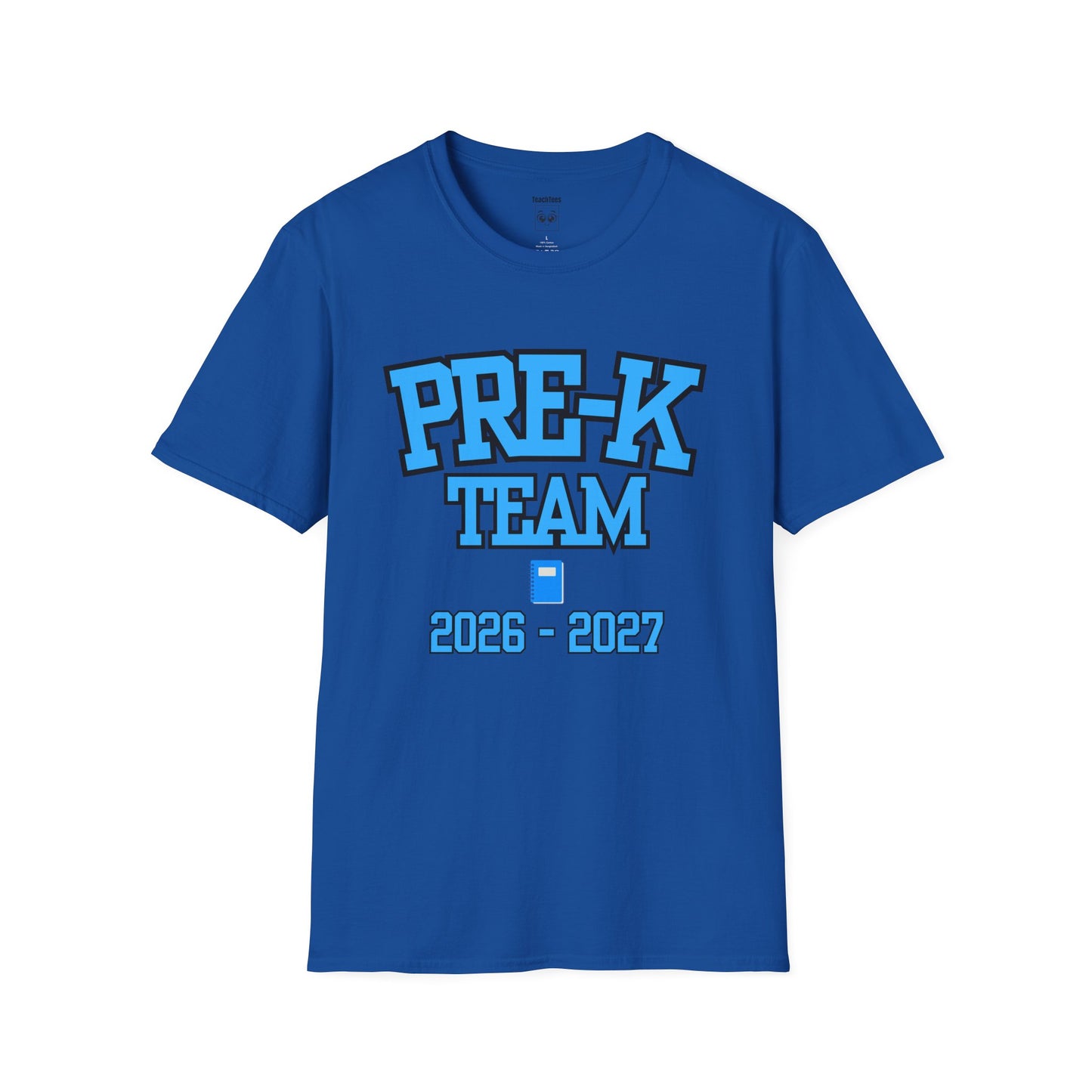 Pre-K Team 2026–2027 Blue Tee