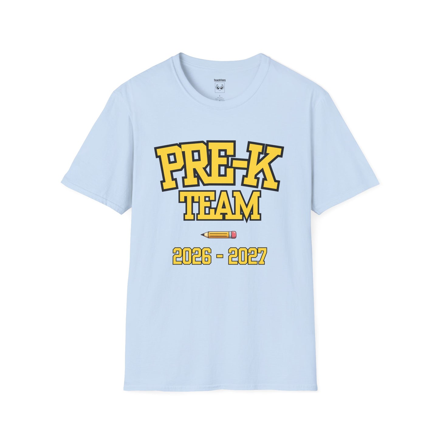 Pre-K Team 2026–2027 Yellow Tee