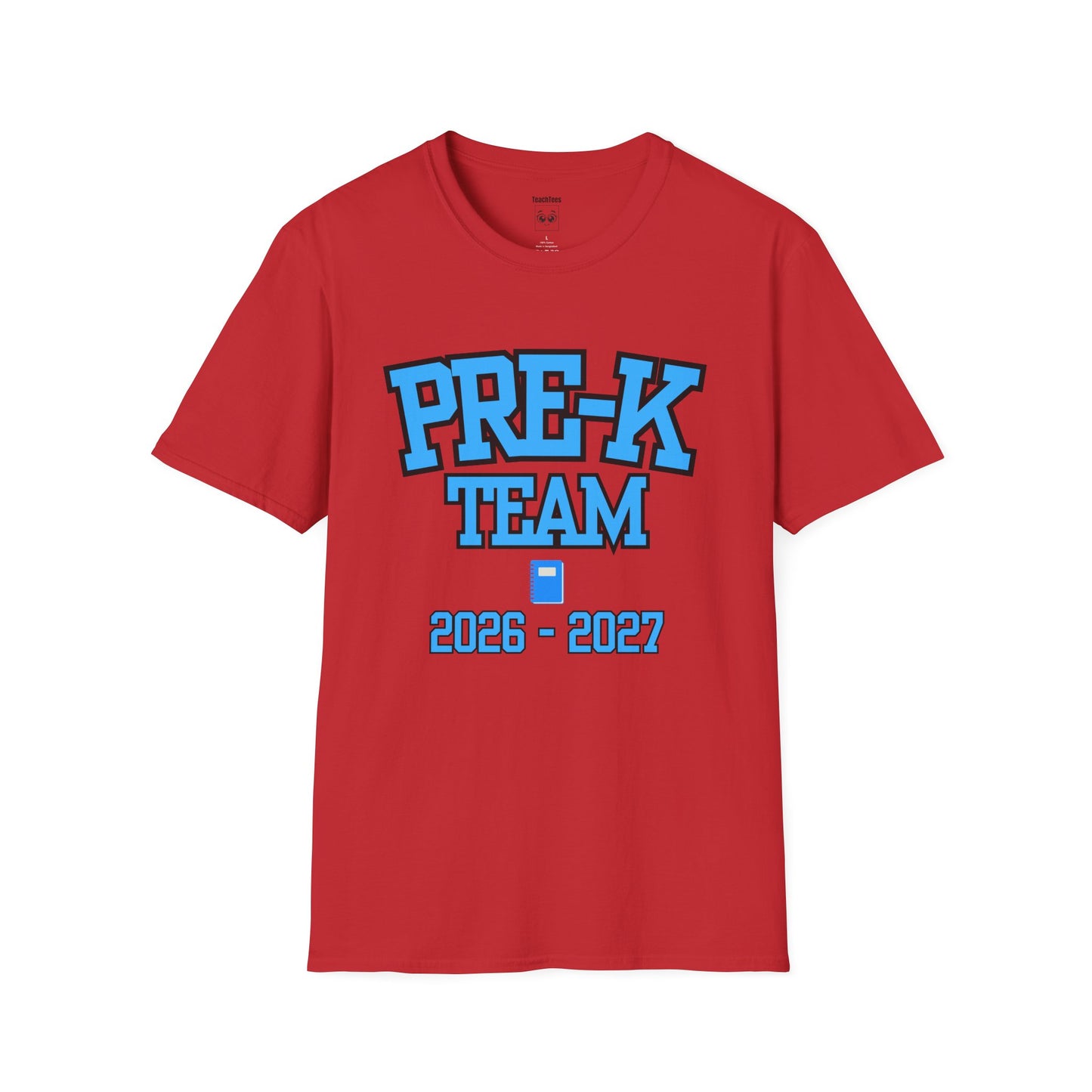 Pre-K Team 2026–2027 Blue Tee