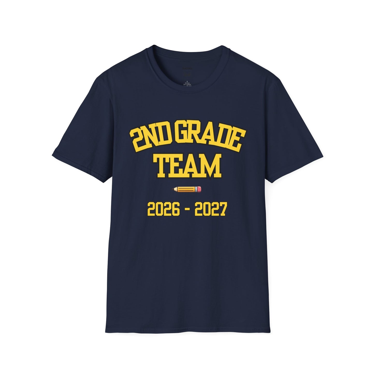 2nd Grade Team 2026–2027 Yellow Tee