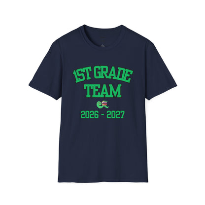 1st Grade Team  2026-2027 Green Tee
