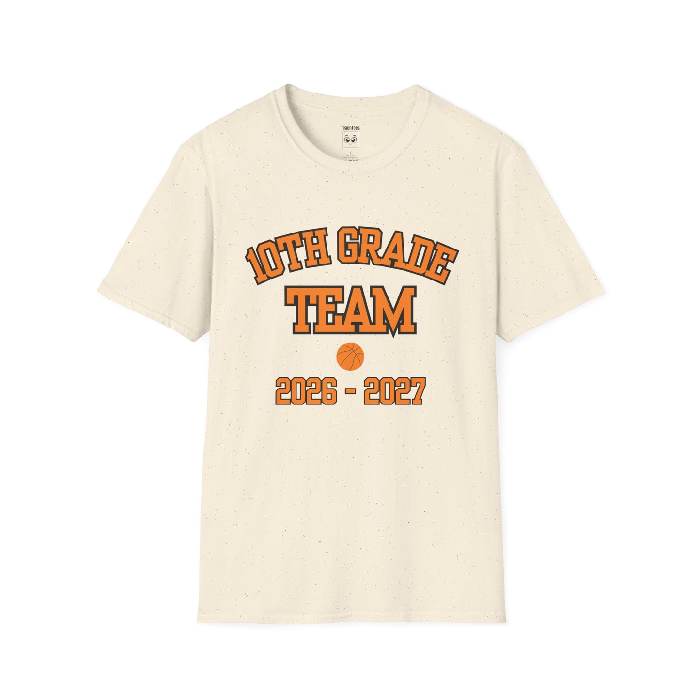 10th Grade Team 2026-2027 Orange Tee