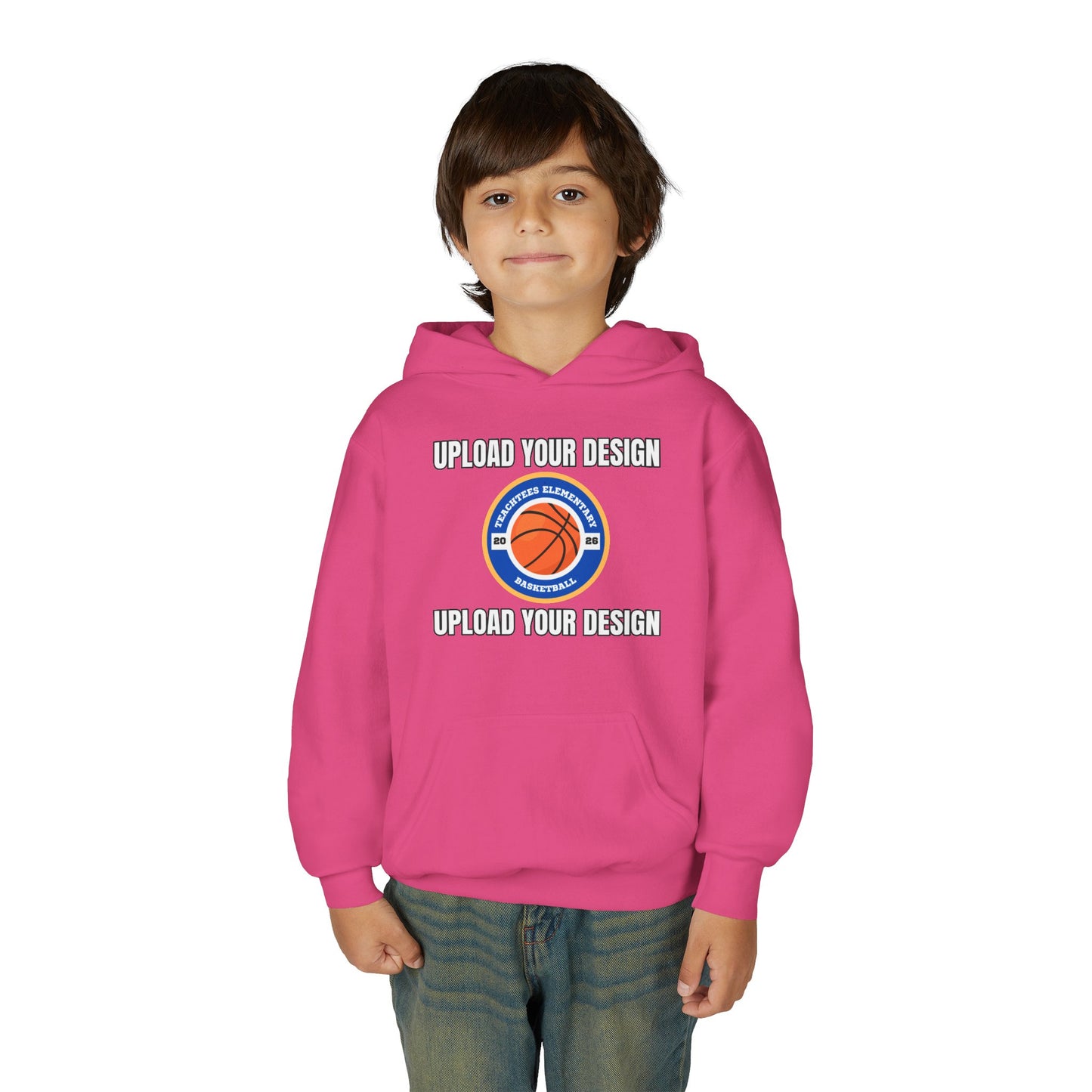 Customizable Youth Pullover Hoodie
