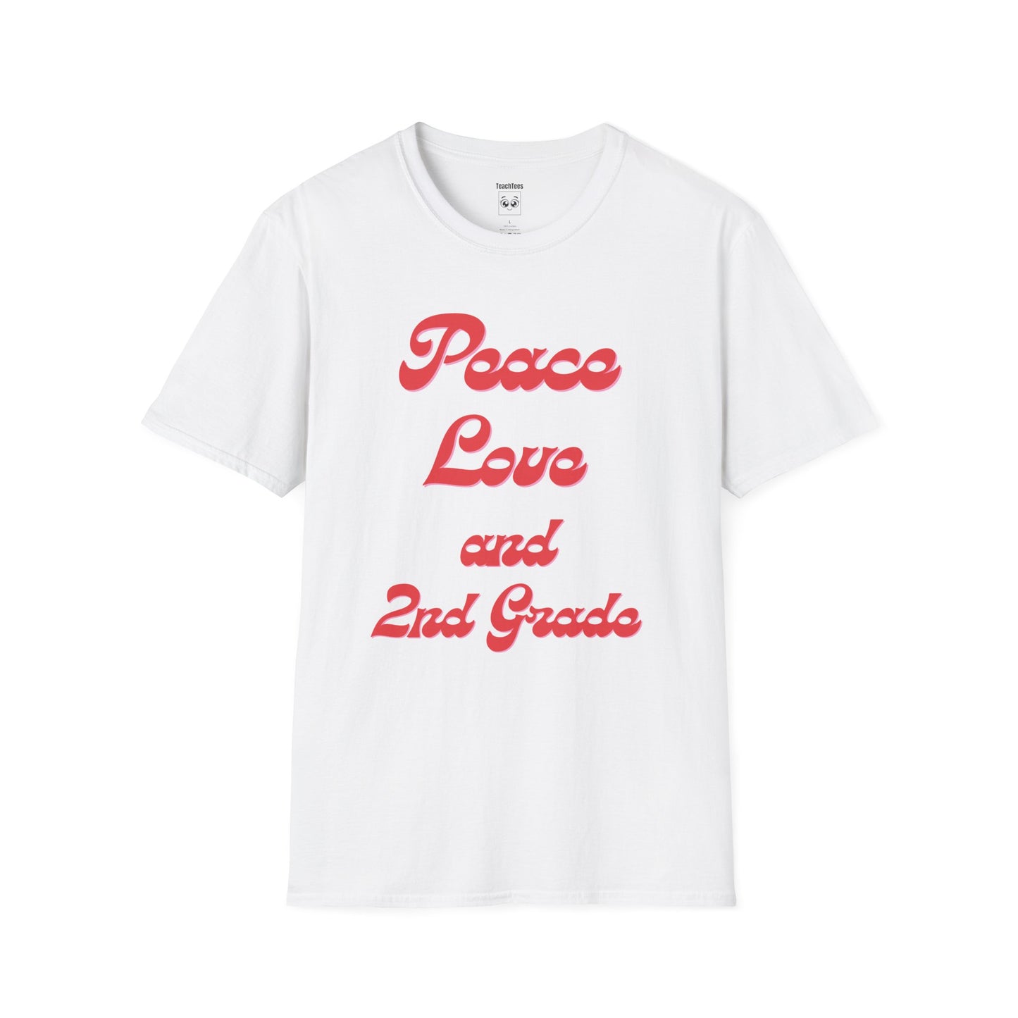 Peace Love and 2nd Grade Tee