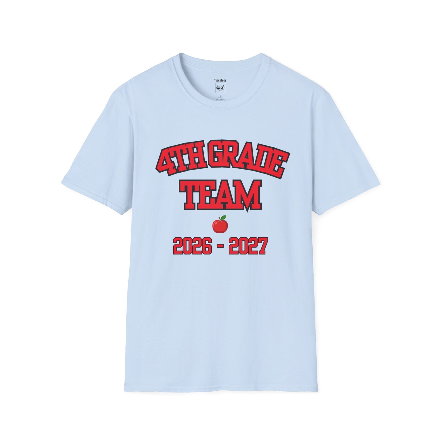 4th Grade Team 2026–2027 Red Tee